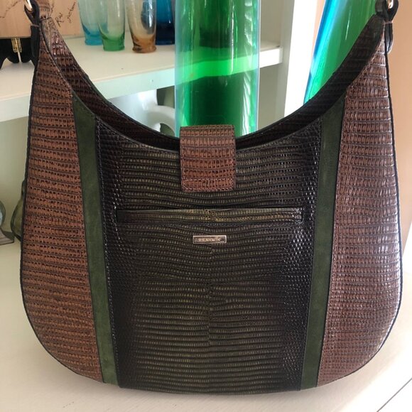 BRAHMIN Fallon Samba Highgate Hobo Shoulder Bag - Picture 3 of 16